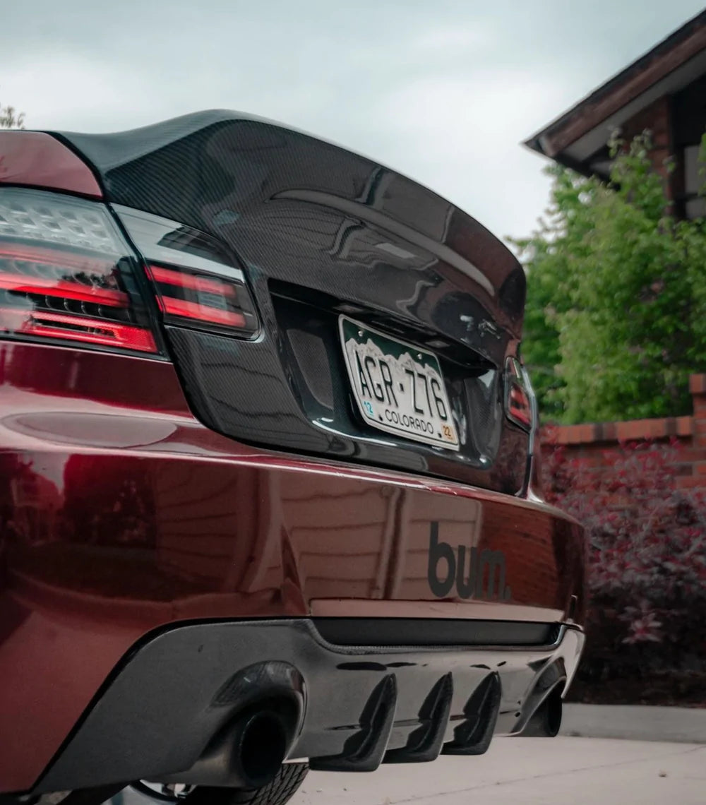 BMW E92 Amuse Style Carbon Fiber Trunk
